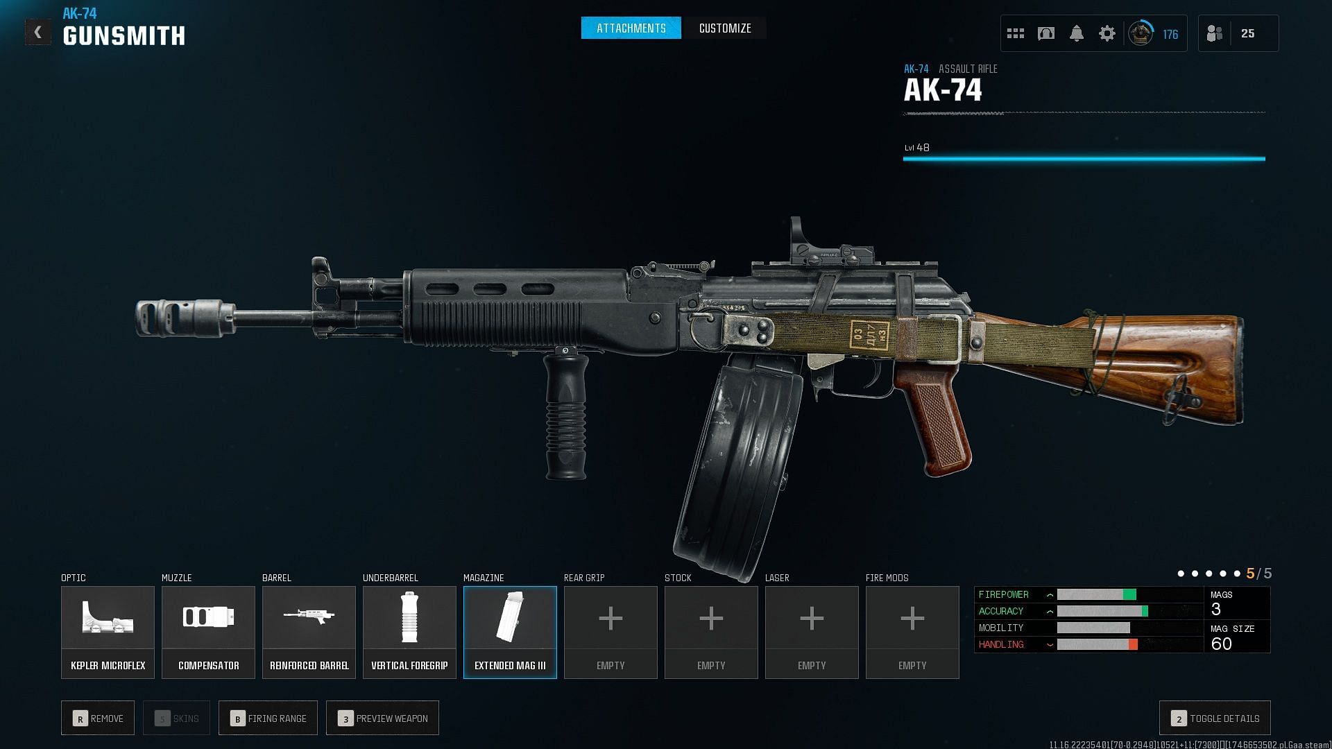 Building the best AK-74 loadout in Warzone Season 3 Reloaded (Image via Sportskeeda Gaming || Activision)